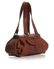 Carla Rhea Leather Shoulder Bag