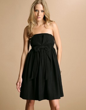 Full Circle Bow Front Strappy Dress