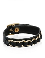 ASOS Woven Chain Detail Thin Wristband