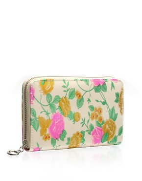 Anna Lou Of London Floral Charm Wallet