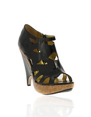 ASOS Cut-Out Wedge Sandal in the style of Nicole Richie