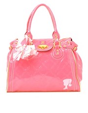 Pauls Boutique Loves Barbie Customised Patent Twister Bag